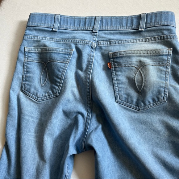 Vintage Levi's 530 with A Skosh More Room W32xL28 Blue Jeans-Orange Tab- USA - Picture 2 of 10